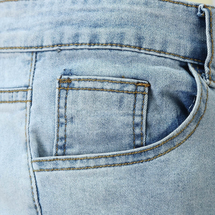 Men's Ripped Jeans In Modern Used-Look with Casual Fit Lune London