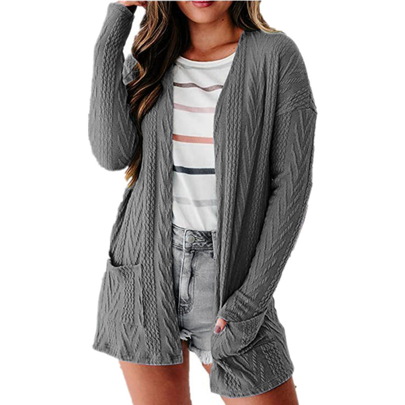 Lady cardigan with a chic and stylish casual design
