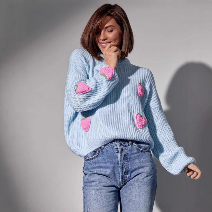 Sweater Women with unique heart-shaped design Lune London
