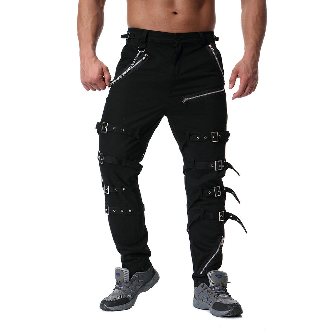 Men's cargo pants with a versatile cut and stylish hooks Lune London