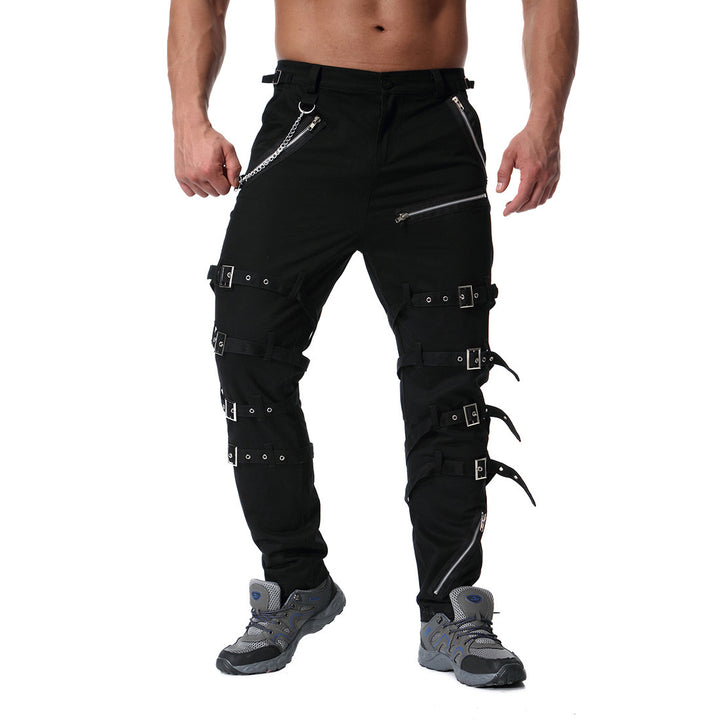 Men's cargo pants with a versatile cut and stylish hooks Lune London