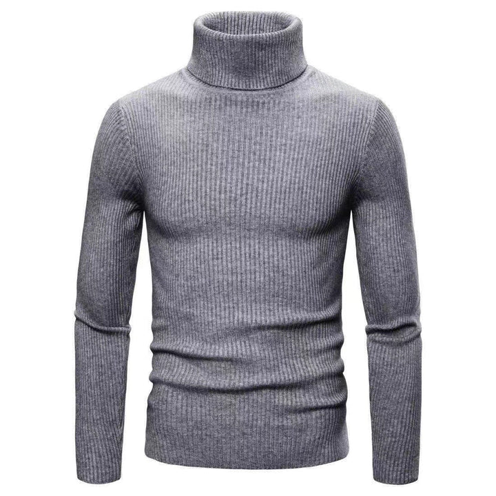 Lune London | Men's High-Quality Turtleneck Sweater made of fine Ribbed Fabric