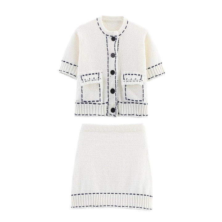 Lune London Elegant knitted skirt for women