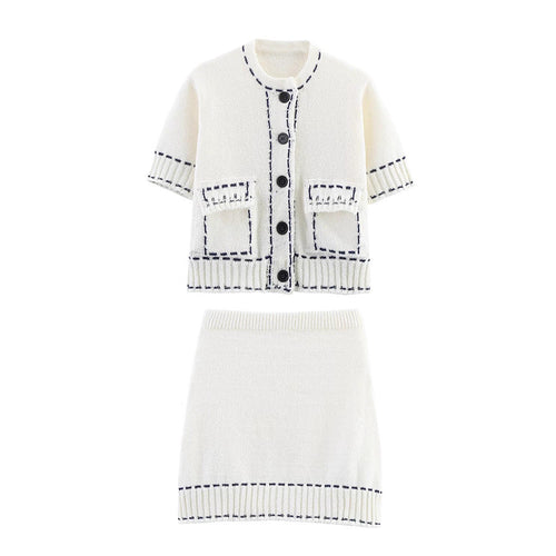 Lune London Elegant knitted skirt for women