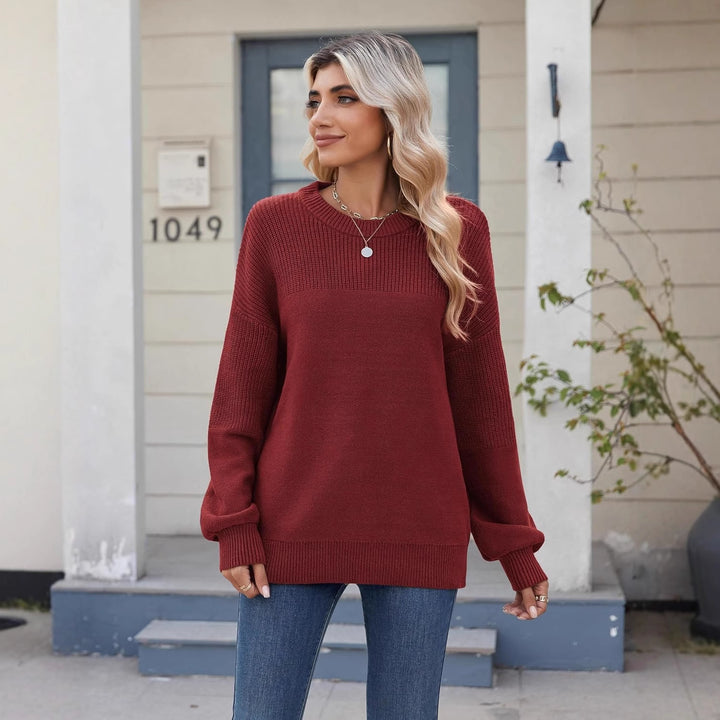 Trendy color block sweater for women Lune London