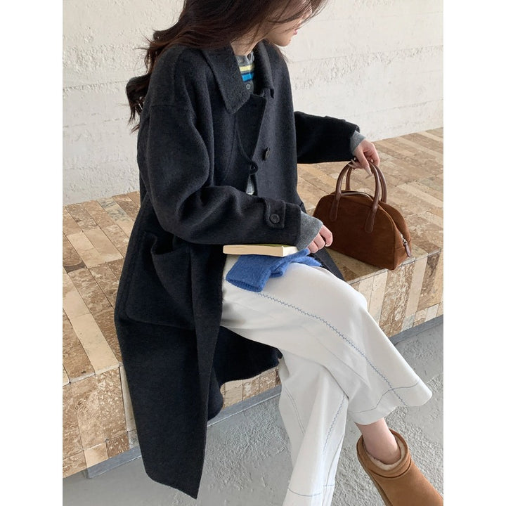 Women's elegant transitional coat made of high-quality wool Chic & Stil