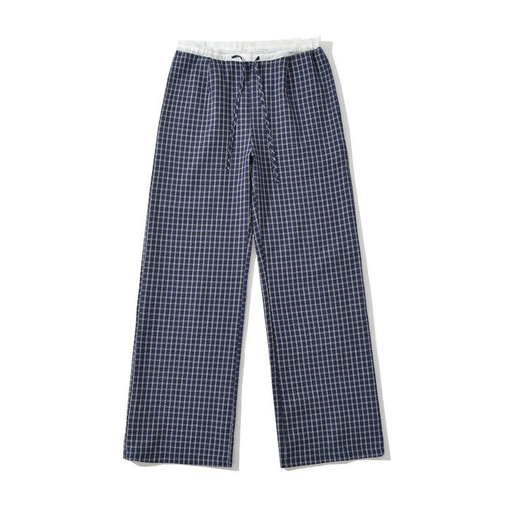 Casual palazzo pants for women with elastic waist and wide legs Lune London