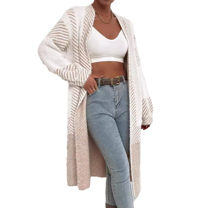 Women's cardigan with geometric pattern Lune London