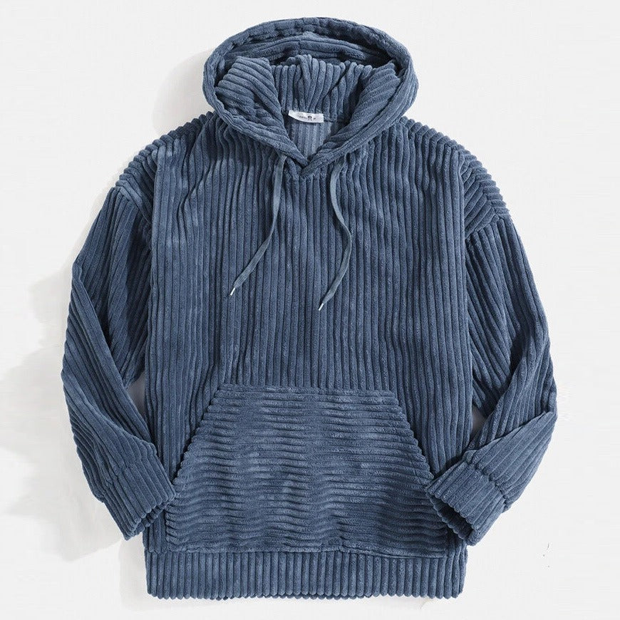 Hoodie confortable pour femmes dans un design à rayures modernes Chic & Stil