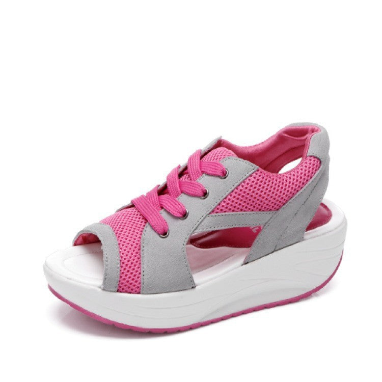 Ladies Comfortable and Stylish Sandals with Wedge Heel Lune London