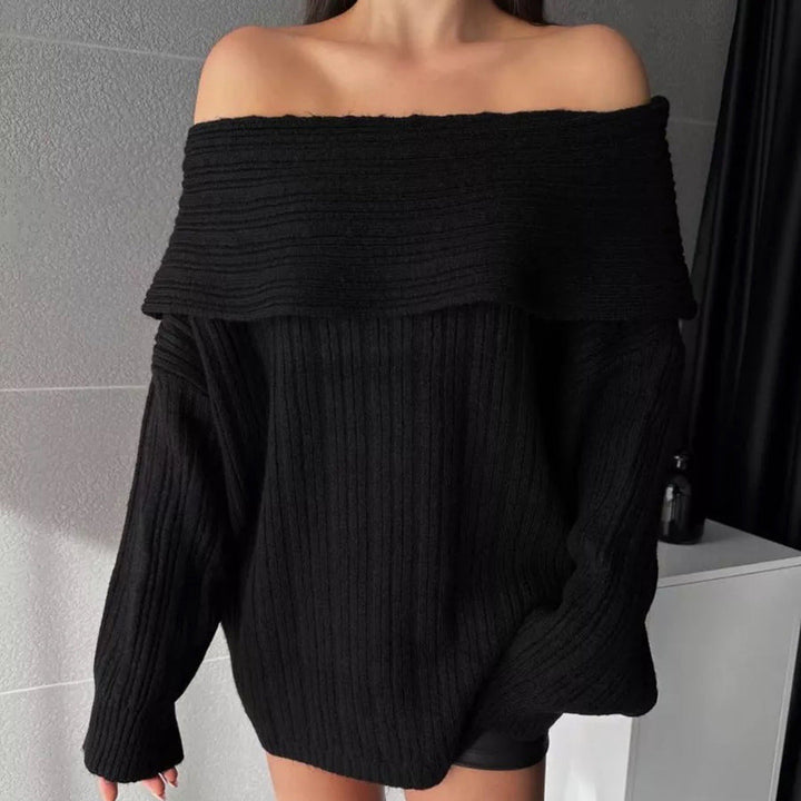 Women Oversized Knit Sweater Lune London