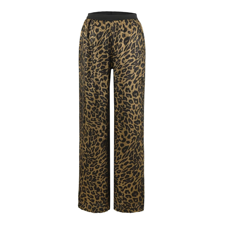 Elegant leopard pants for women Lune London