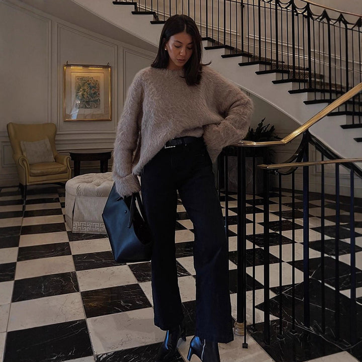 Cozy knitted sweater for ladies Lune London