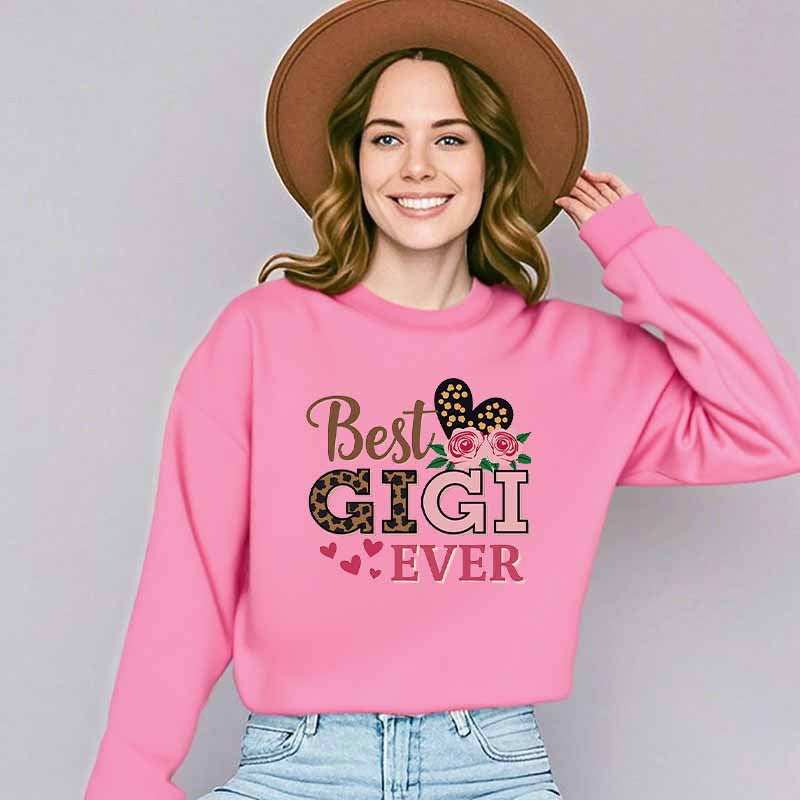 Sweatshirt pour femme avec motif créatif Gigi Chic & Stil