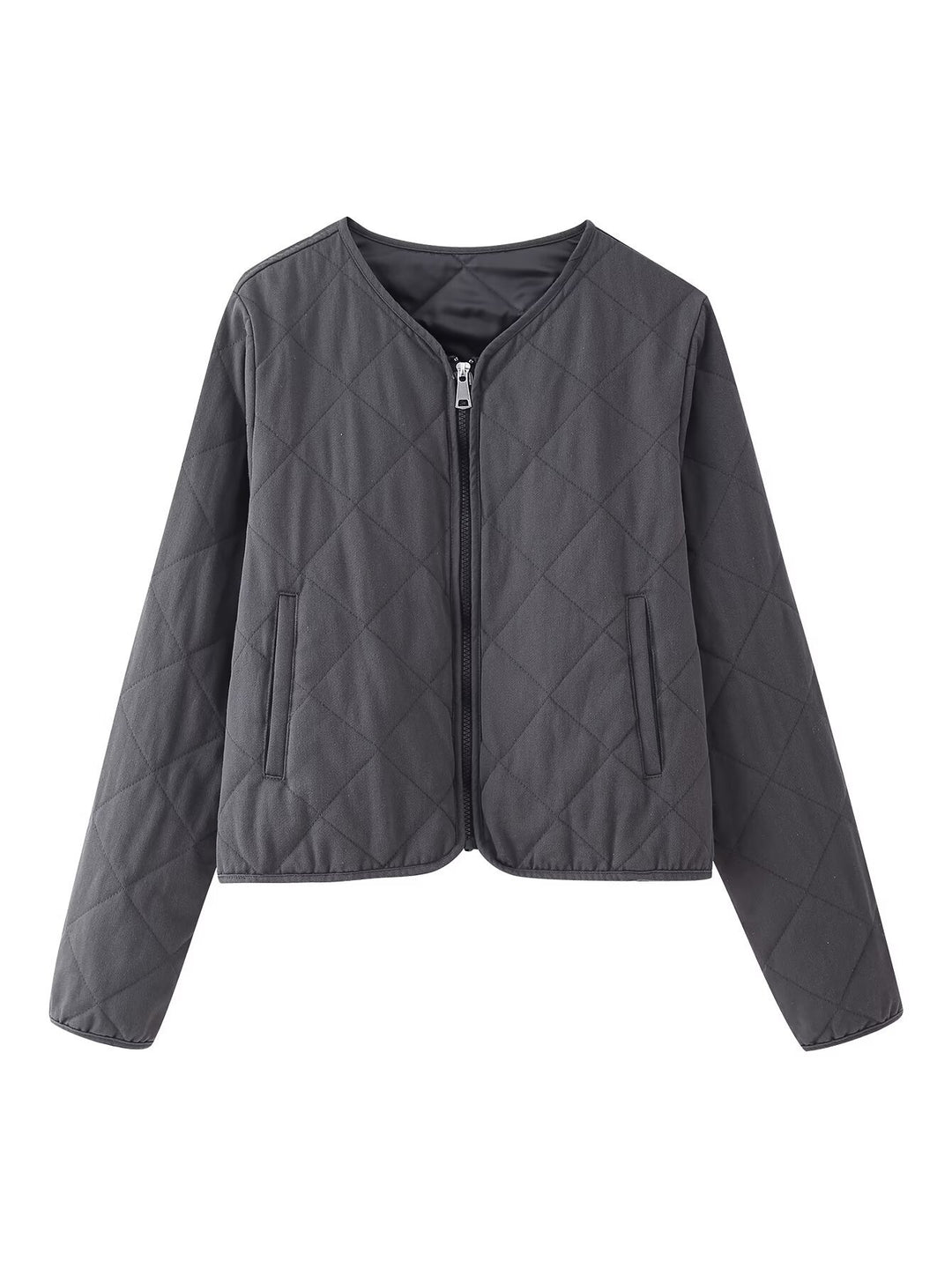 Women's down jacket with modern cut and practical pockets Lune London
