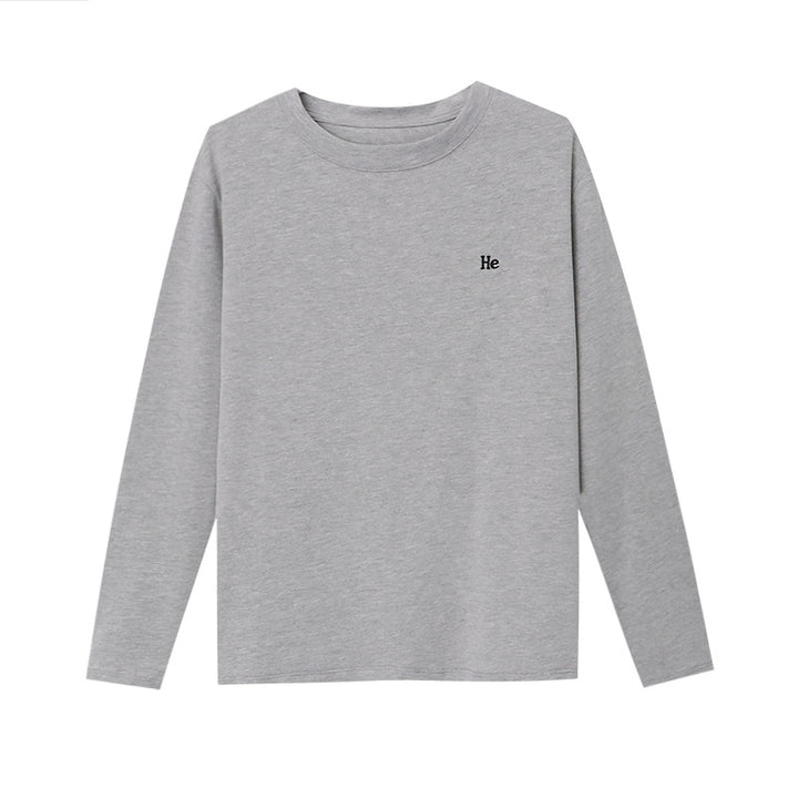 Women's casual long sleeve shirt with minimalist details Chic & Stil