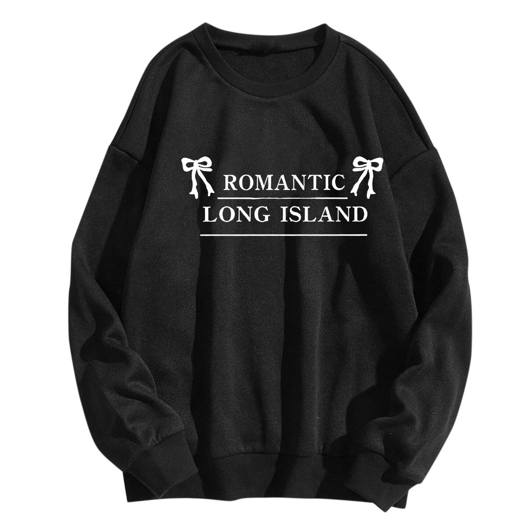 Women casual sweatshirt with romantic lettering Chic & Stil