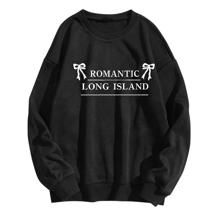 Women casual sweatshirt with romantic lettering Chic & Stil