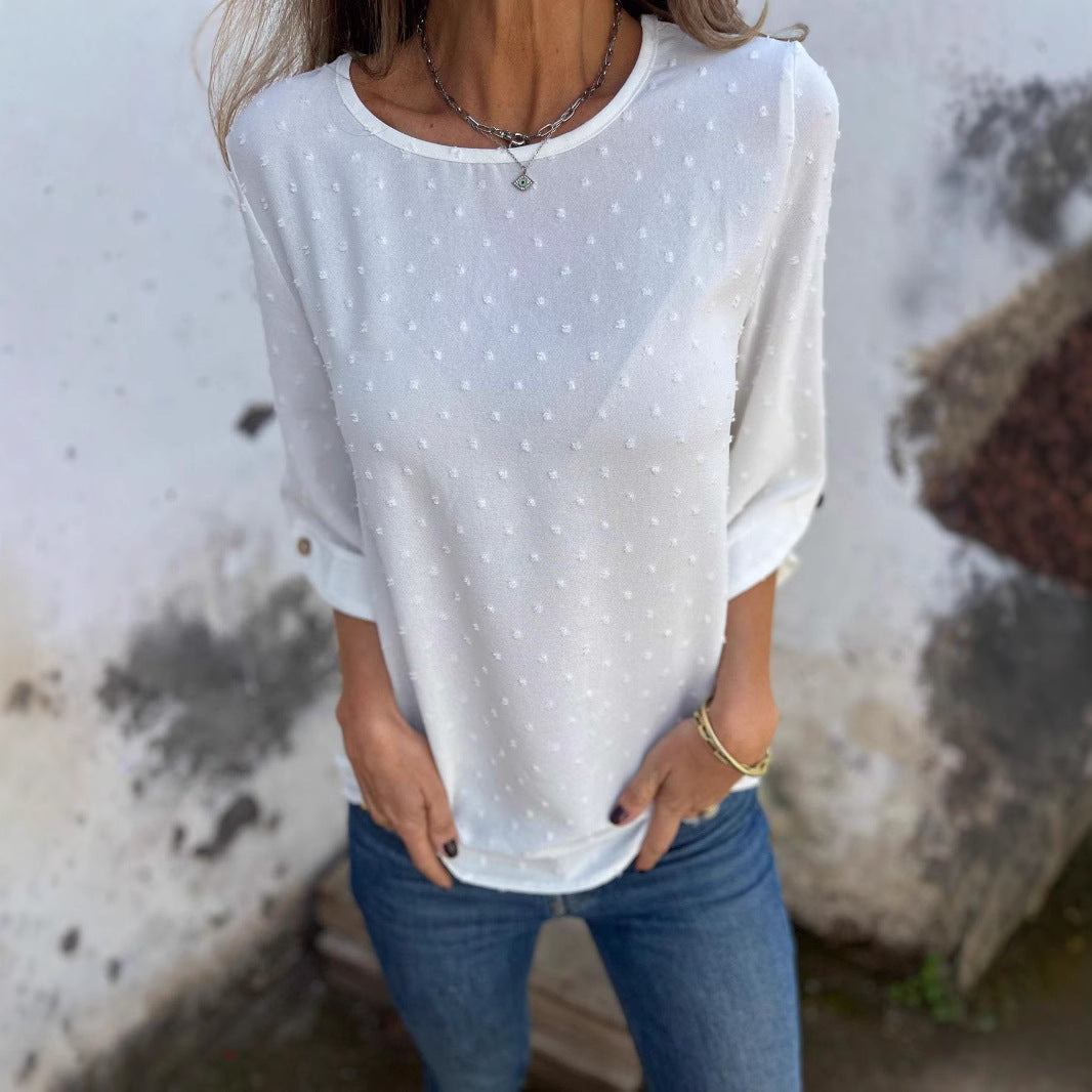 Women Loose Top with Stylish Details Lune London