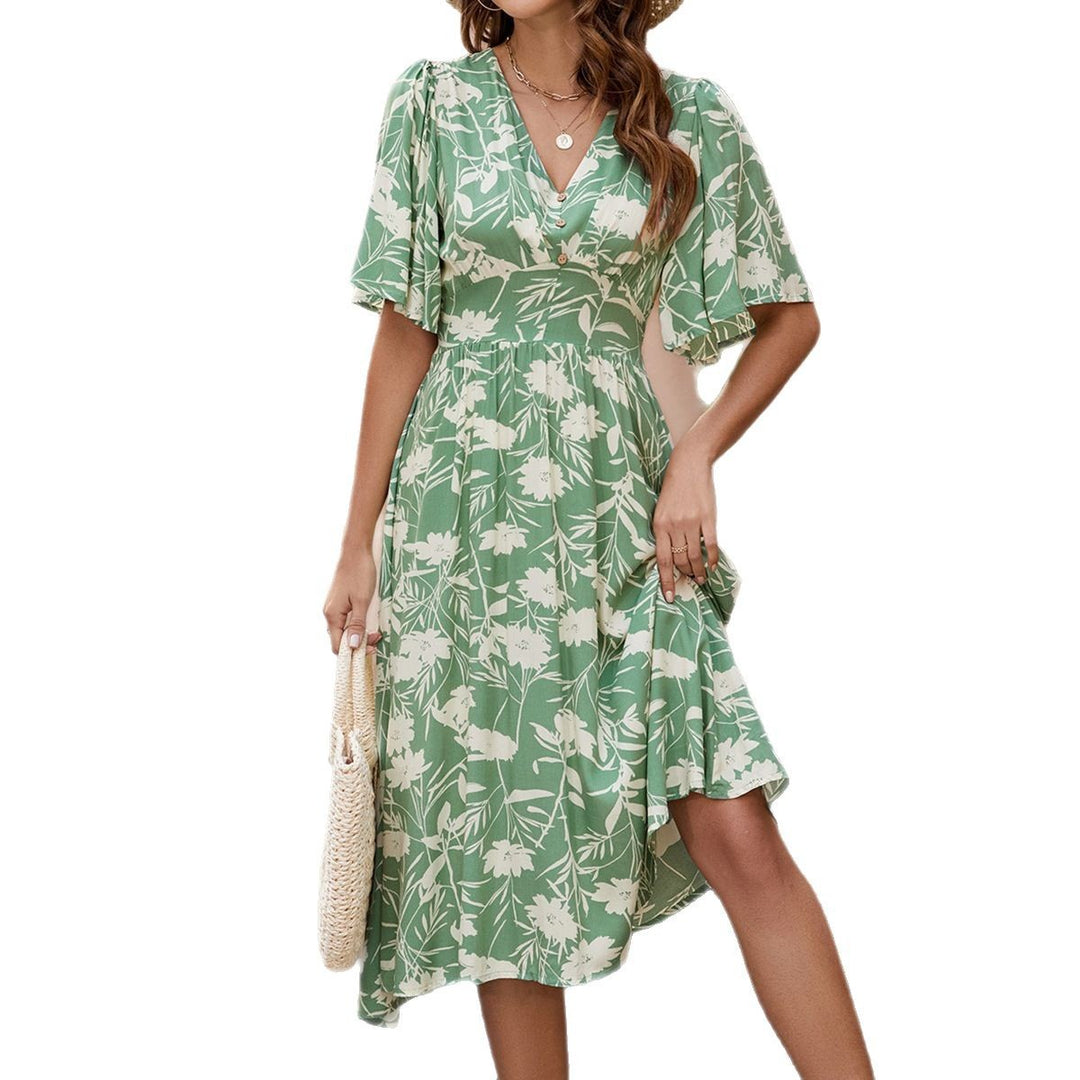 Lune London Floral A-line Dress for Women