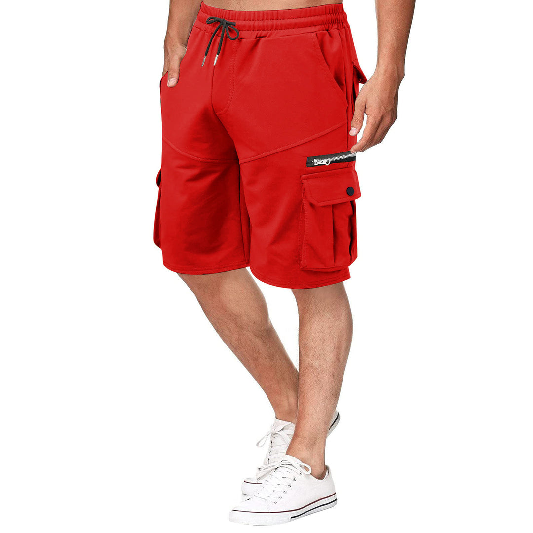 Multi-functional cargo shorts for men with zipper and practical pockets Lune London