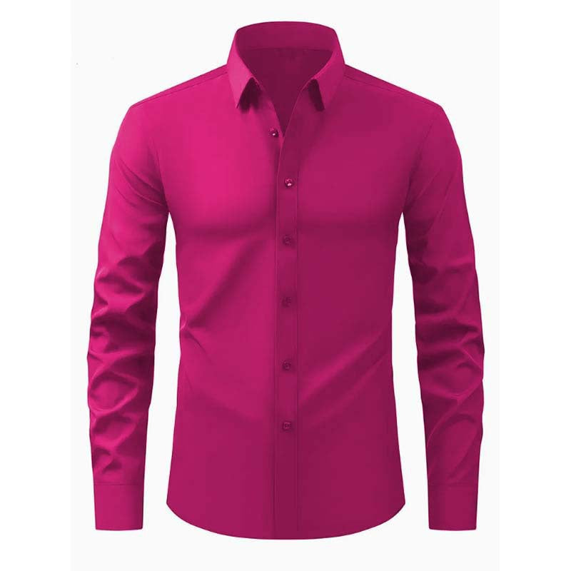 Men's Long-Sleeve Shirt with Innovative Cut and Modern Design Lune London