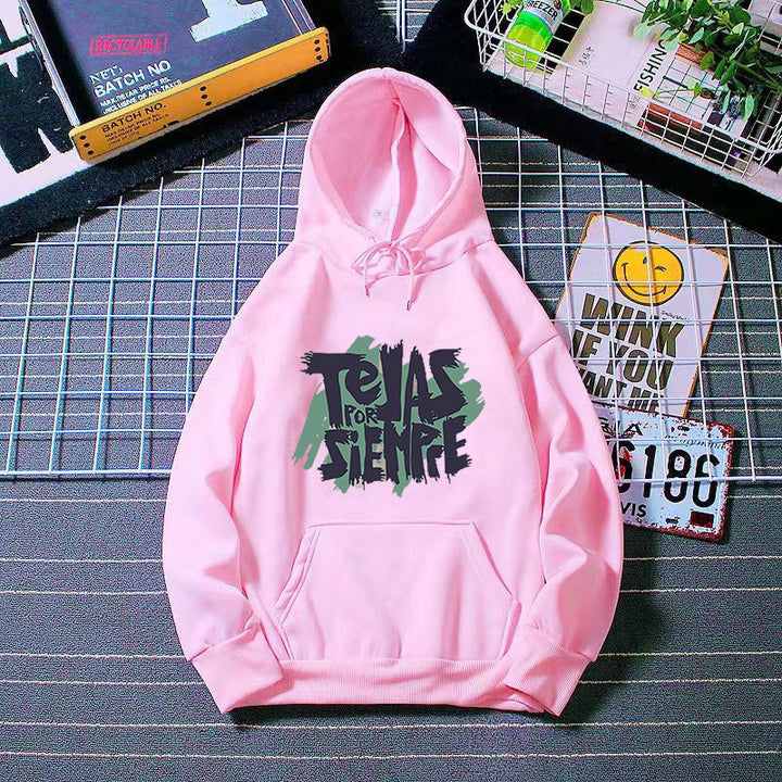 Ladies Hoodie with artistic graphic print Chic & Stil