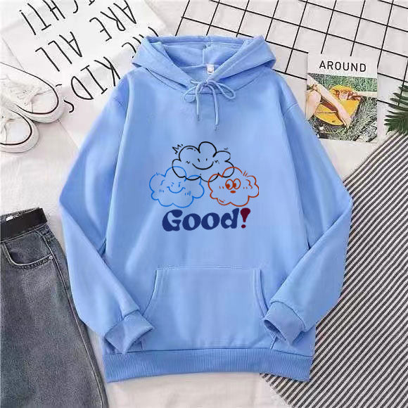 Women's hoodie with creative cartoon design and comfortable fit Chic & Stil