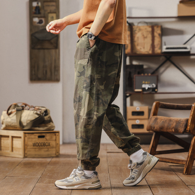 Pantalon de jogging camouflage décontracté pour hommes Lune London