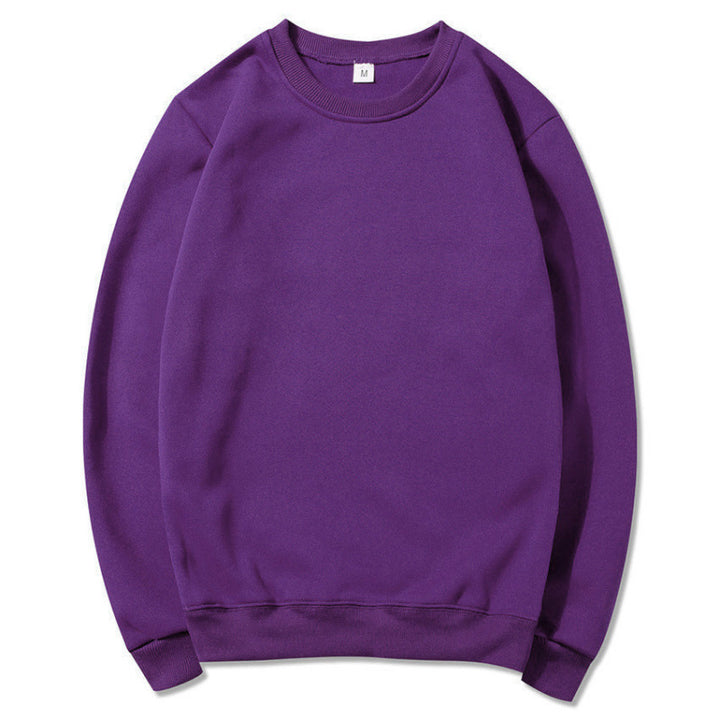 Women's sweatshirt made of soft fleece material with a classic round neckline Lune London