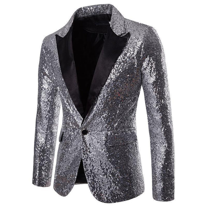 Sequin blazer for men with a shiny finish and elegant cut Lune London