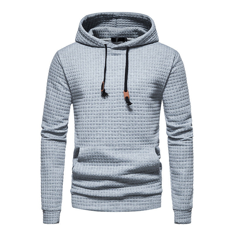 Men's trendy hoodie with textured surface Lune London