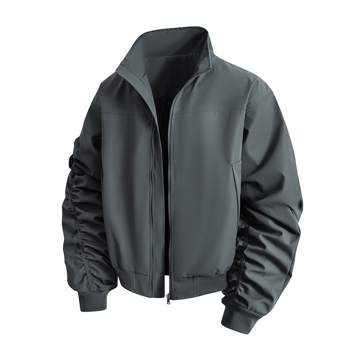 Ladies casual quilted jacket with elastic cuffs Lune London