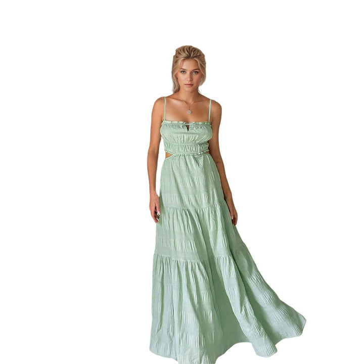 Robe maxi pour femmes avec des découpes sophistiquées et un design enveloppant élégant Chic & Stil