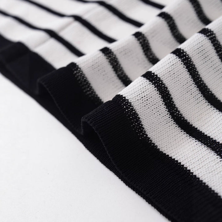 Ladies oversized striped sweater Lune London
