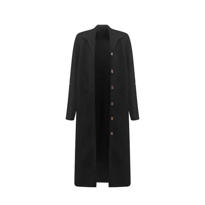 Oversized coat for women with classic button details and practical pockets Lune London
