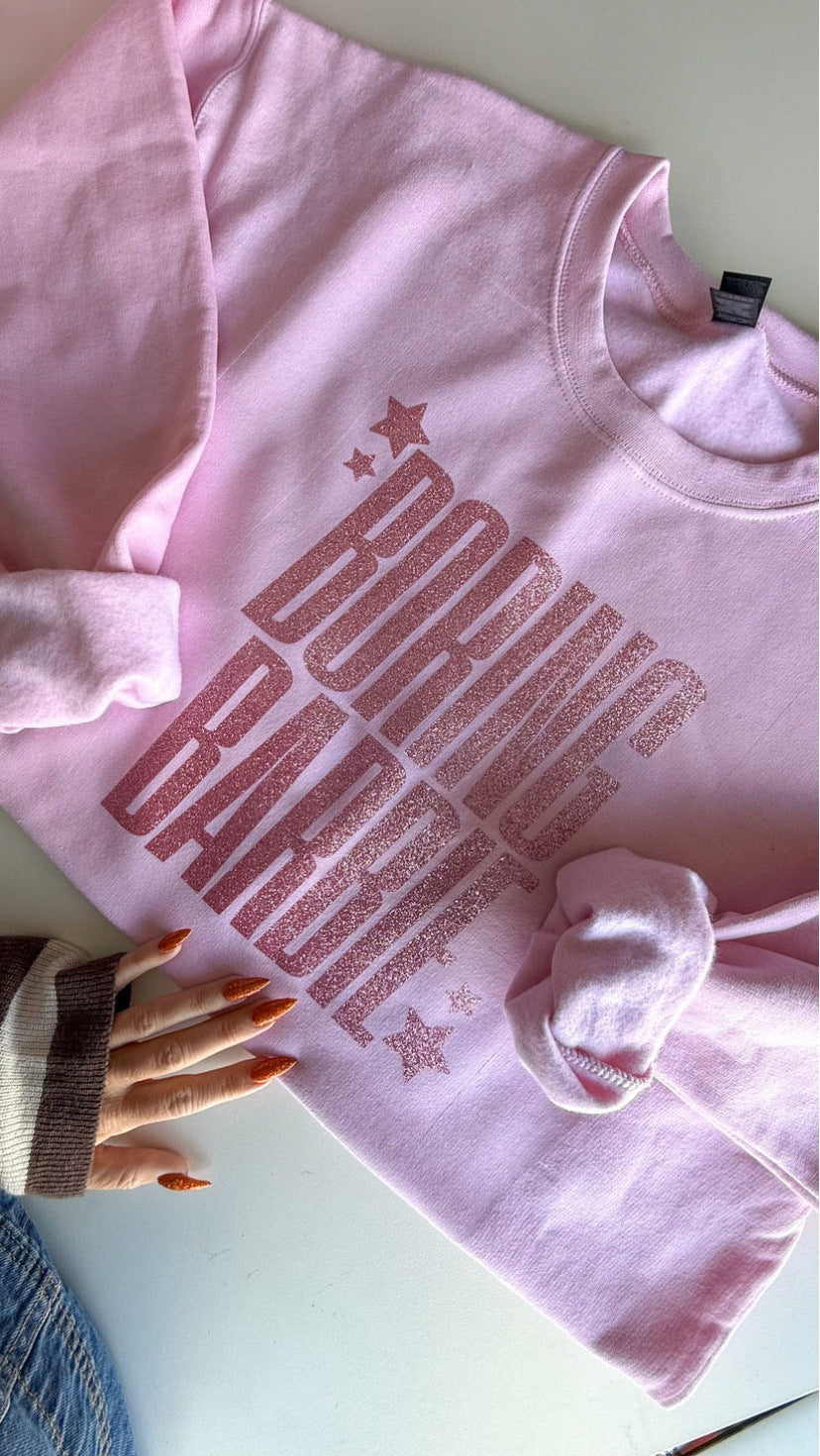 Sweat à capuche pour femme avec impression scintillante Chic & Stil