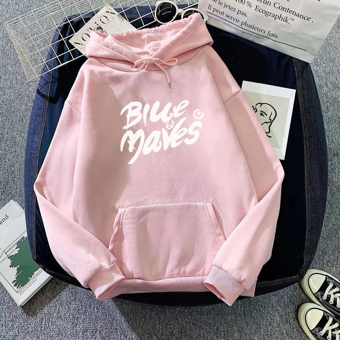 Women's hoodie with eye-catching print Chic & Stil