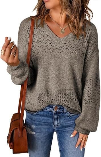 Lune London women's airy knit sweater