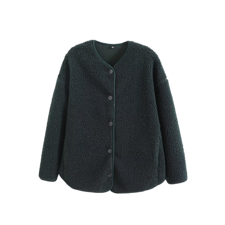 Veste douce et confortable pour femmes avec patte de boutonnage Chic & Stil