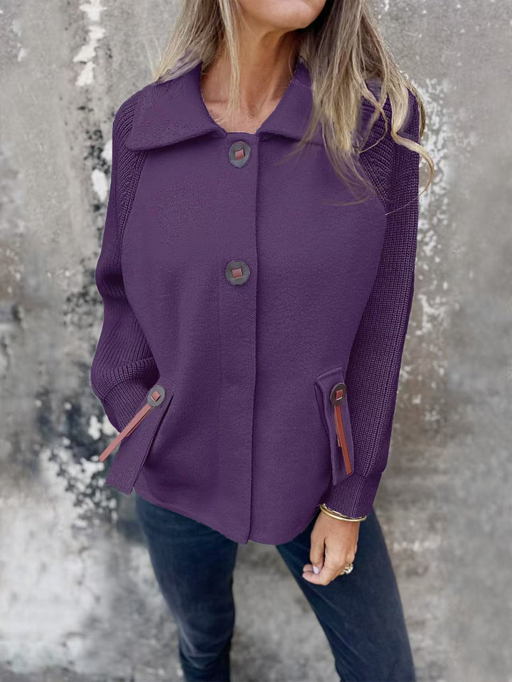 Women’s leisure jacket with structured design and practical pockets Lune London