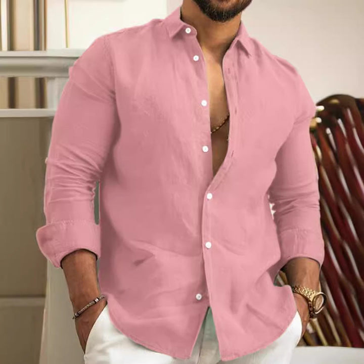 Men's Lightweight Linen Shirt Lune London