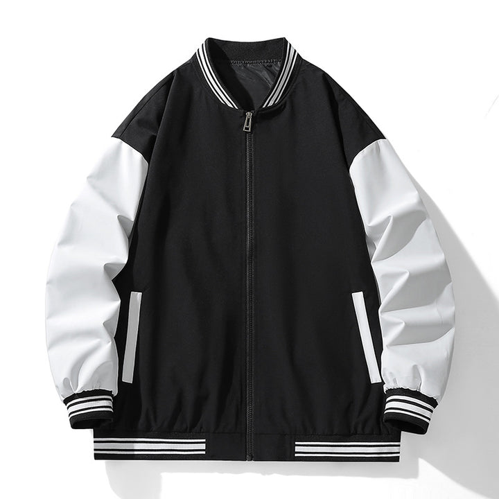 Veste bomber sportive pour dames avec des manches contrastées Chic und Stil