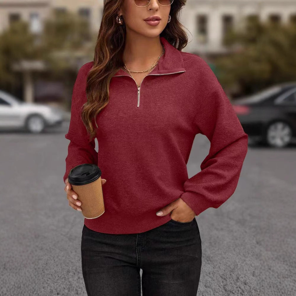 Lune London Women's Sporty Zip Sweater