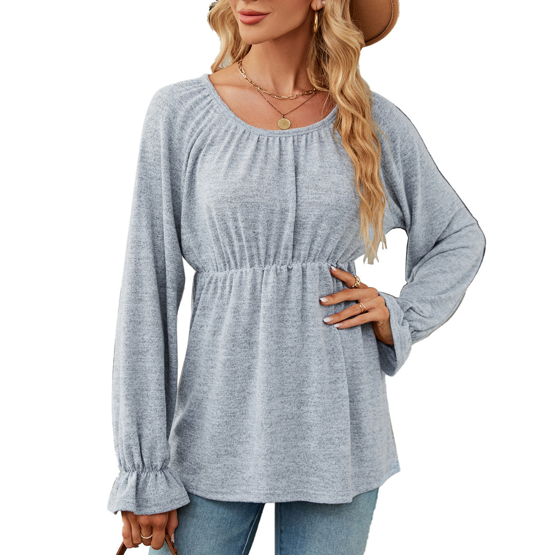 Casual women's blouse with gathers Lune London