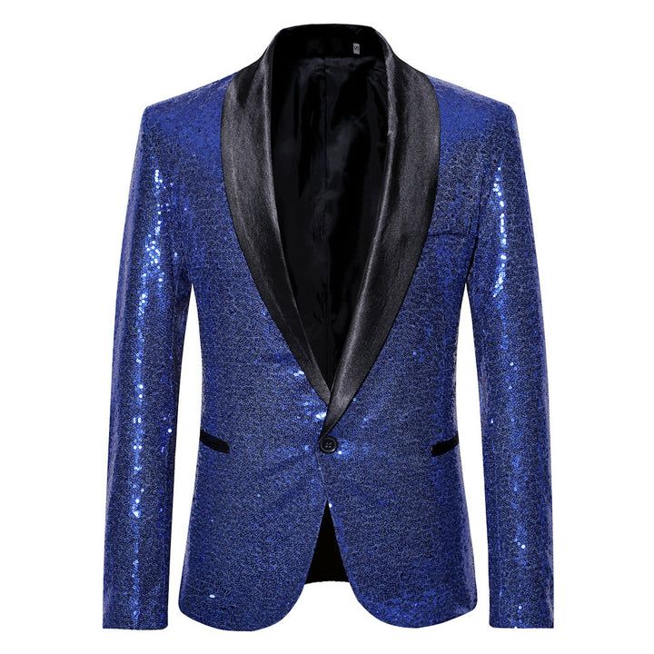 Elegant sequined blazer for men with a modern cut Lune London