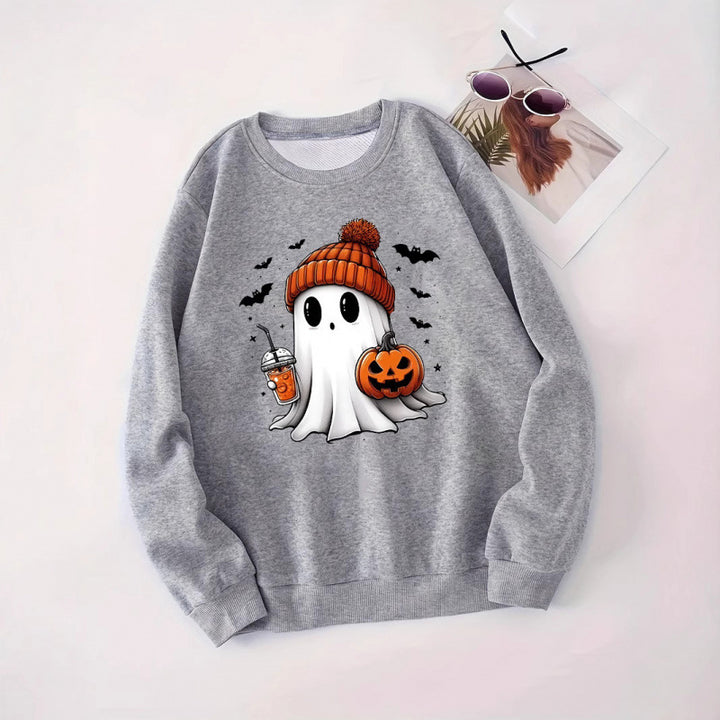 Women’s sweatshirt with Halloween motif Lune London