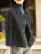 Trendy leisure jacket for women with luxurious collar and practical pockets Lune London