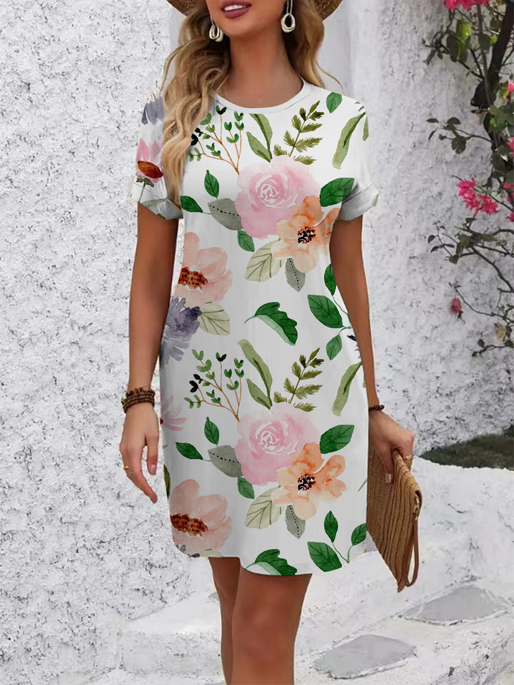 Ladies Flower Dress Lune London