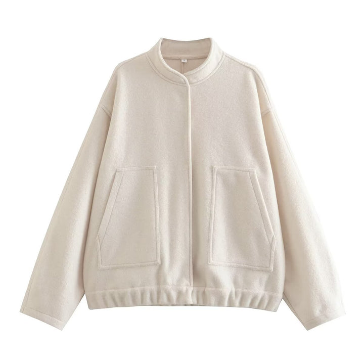 Women Oversized Winter Jacket with Practical Pockets Lune London